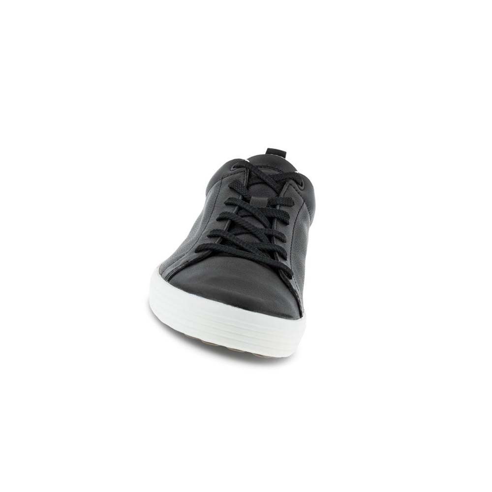 Men's Ecco Soft 7 Craze Casual Shoes Black | Canada 476TCE